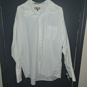 Chiarelle White Men's Shirt Size17 1/2 32/33